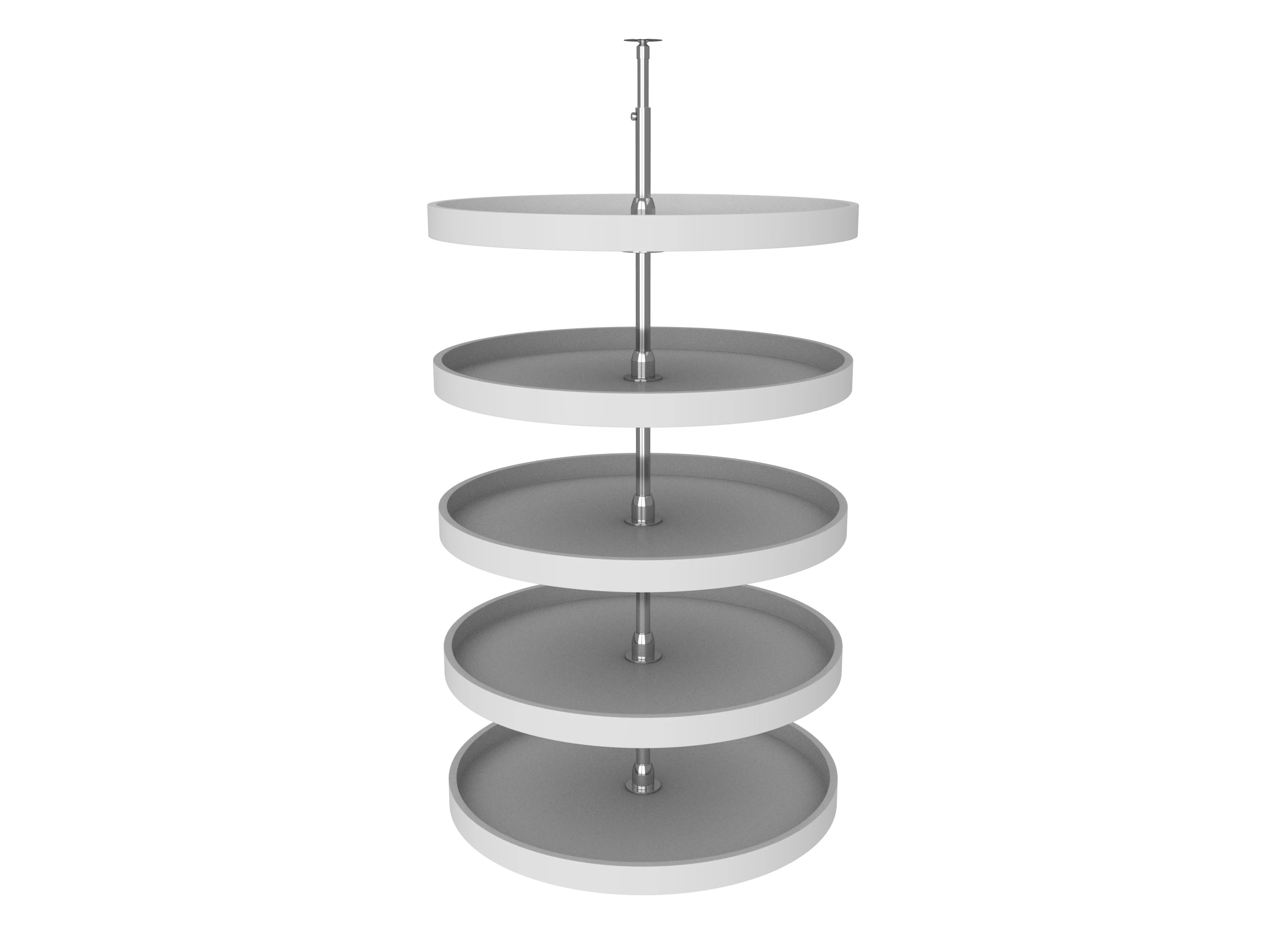 Rev-a-shelf Classic Full Circle Lazy Susan 5-Shelf Set, 28″