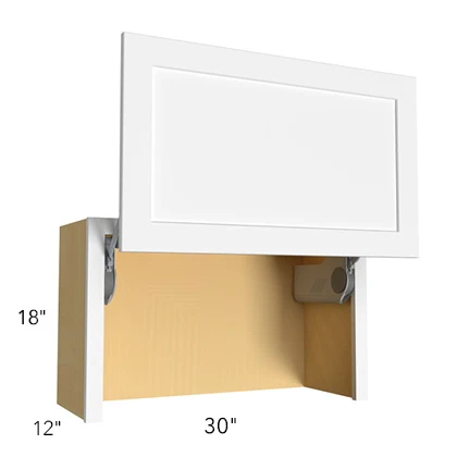 Wall Appliance Cabinet 30 W X 18 H X 12 D – Fusion by Fabuwood