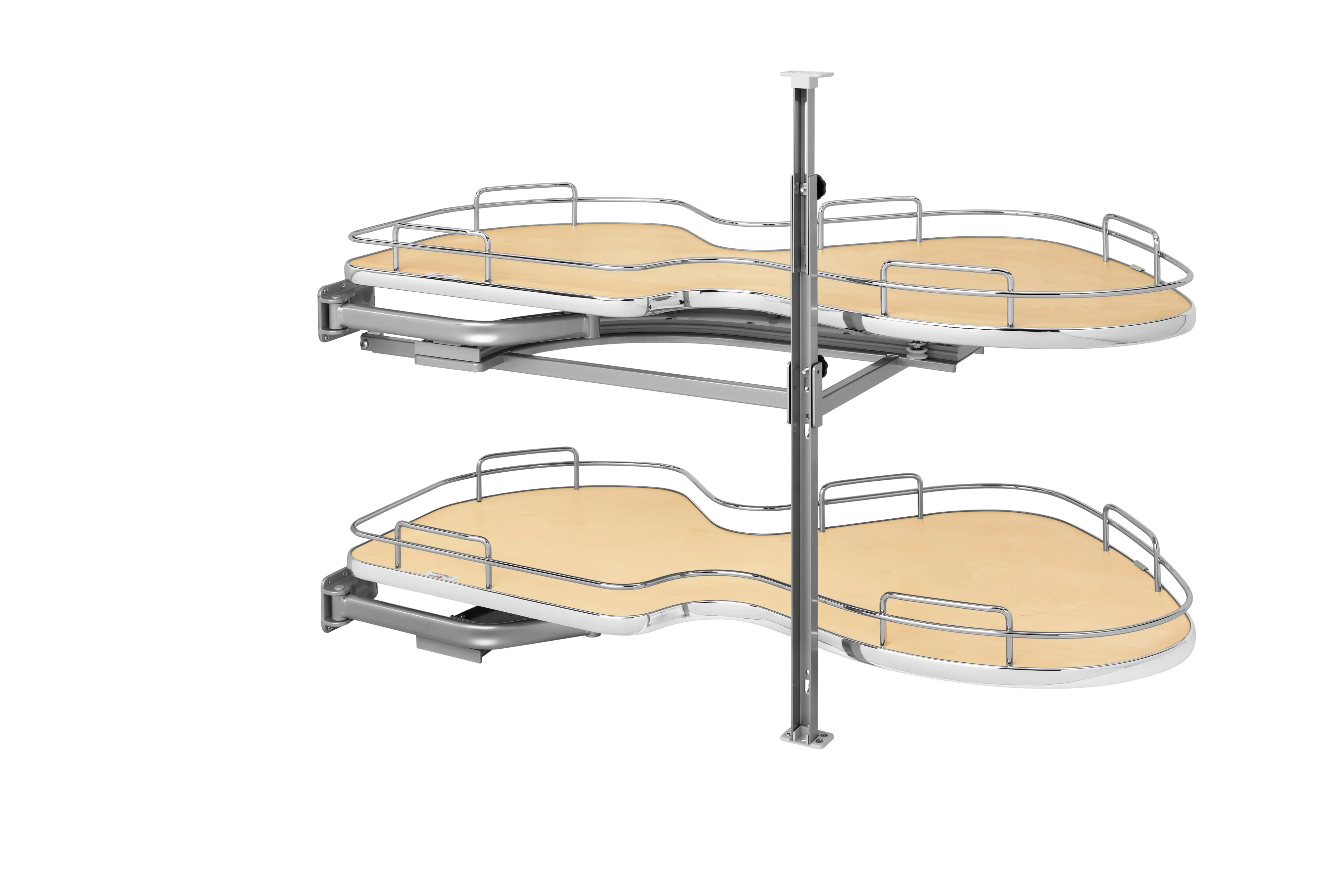 Rev-a-shelf Cloud Blind Corner Organizer 21″ Opening Width Left Opening Direction Maple