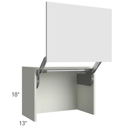 Wall Appliance Cabinet 24 W X 18 H X 12 D – Illume Tuscany by Fabuwood