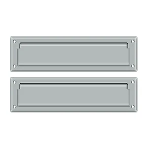 Deltana Mail Slot 13-1/8″ With Interior Flap, Brushed Chrome