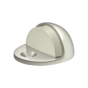 Deltana Dome Stop Profile Polished Nickel Low Profile
