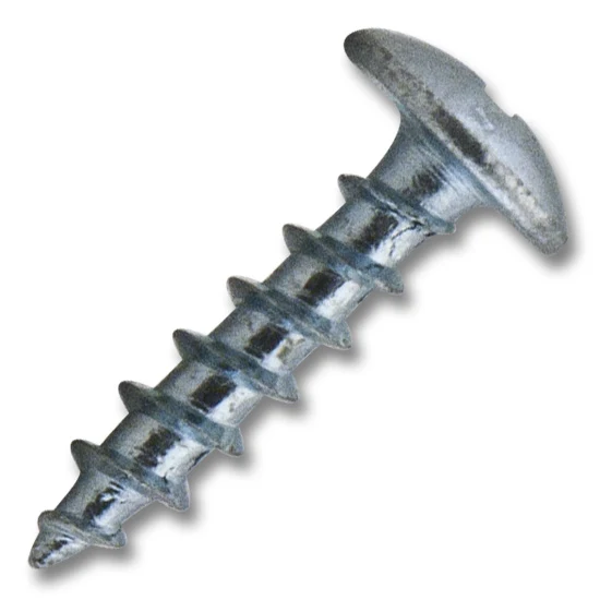 #6 Truss Head Screw #2 Phillips Drive Coarse Thread 5/8″ Length Zinc, Multiples of 100