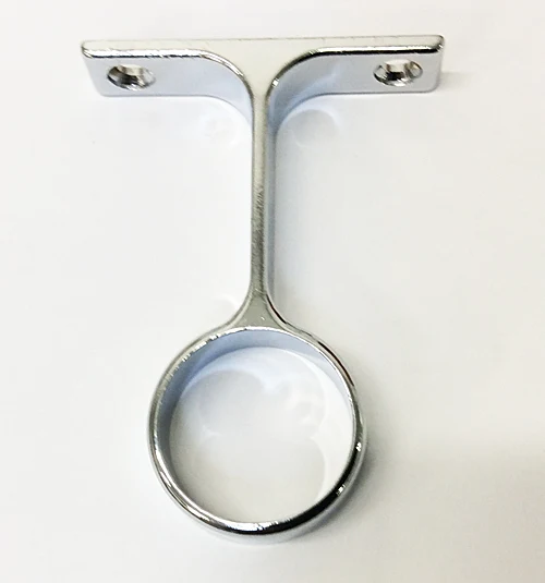 Closet Rod Center Support For 1-1/16″ Diameter Rod, Screw On, Polished Chrome