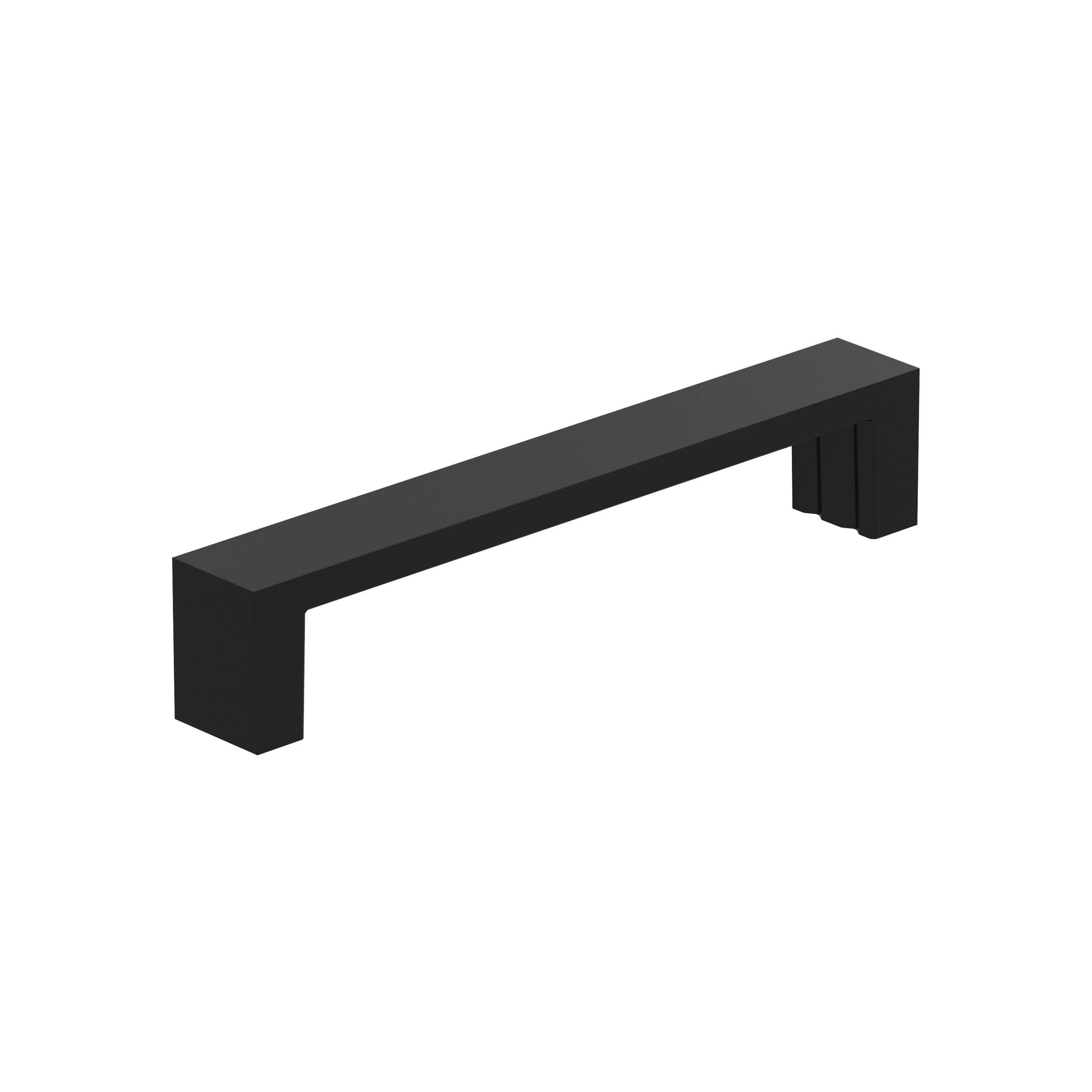 Amerock Augment Pull Matte Black 5-1/16" Center to Center