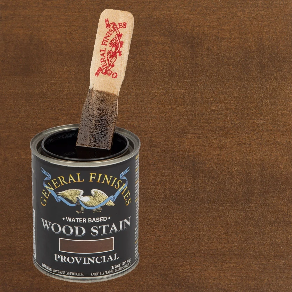 General Finishes Water Based Wood Stains, Provincial, Pint