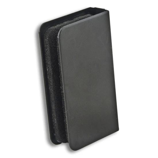 Catch Glass Door Slip-On Black 3/16′ ” – 1/4″ Glass, Multiples of 200
