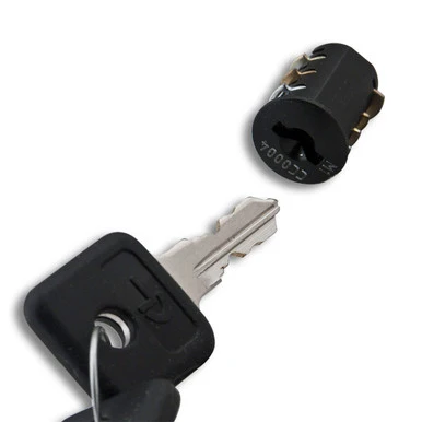 U.S. Futaba Core Lock #12 With 2 Keys Black