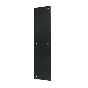 Deltana Push Plate, Black, 3-1/2″ x 15″