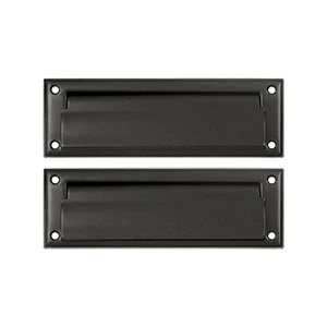Deltana Mail Slot 8-7/8″ With Back Plate, Oil Rubbed Bronze