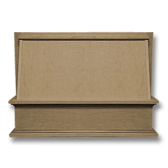 VMI Classic Valance Hood 30" Width Red Oak