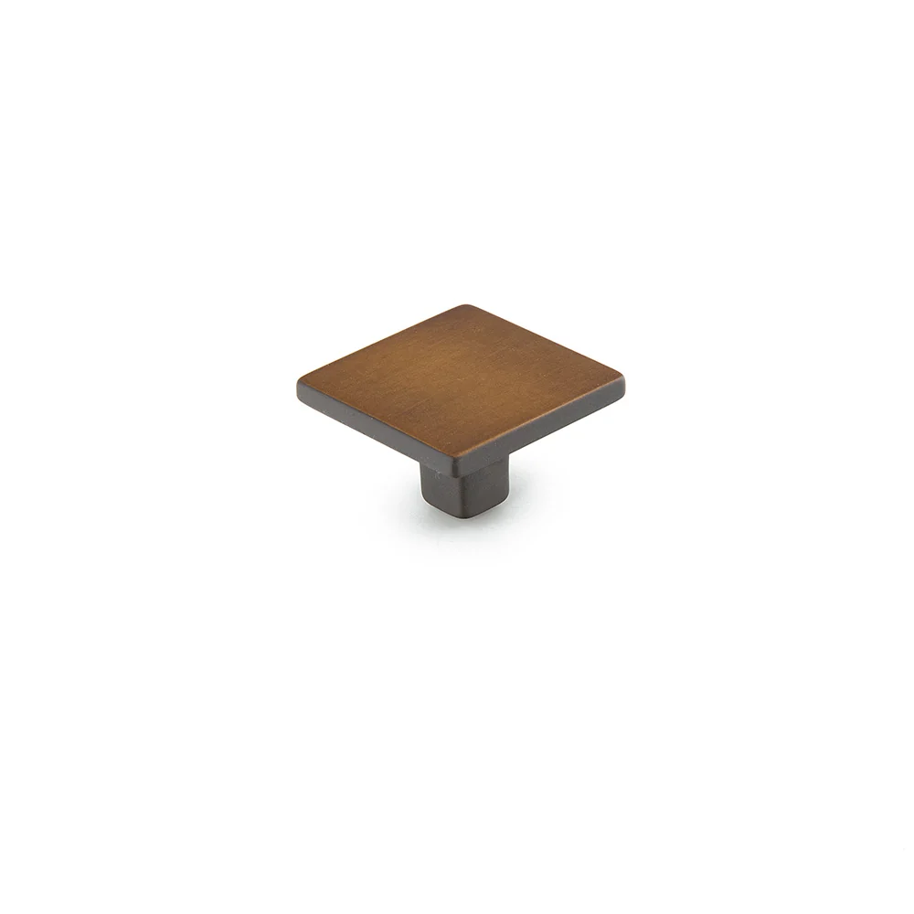 Schaub Armadio Knob Burnished Bronze 1-3/8″ Diameter