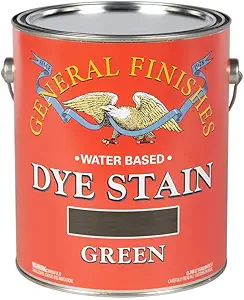 General Finishes Dye Stains, Green, Gallon