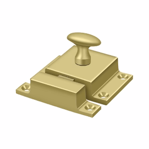 Deltana Cabinet Lock, Polished Brass, 2-1/4″