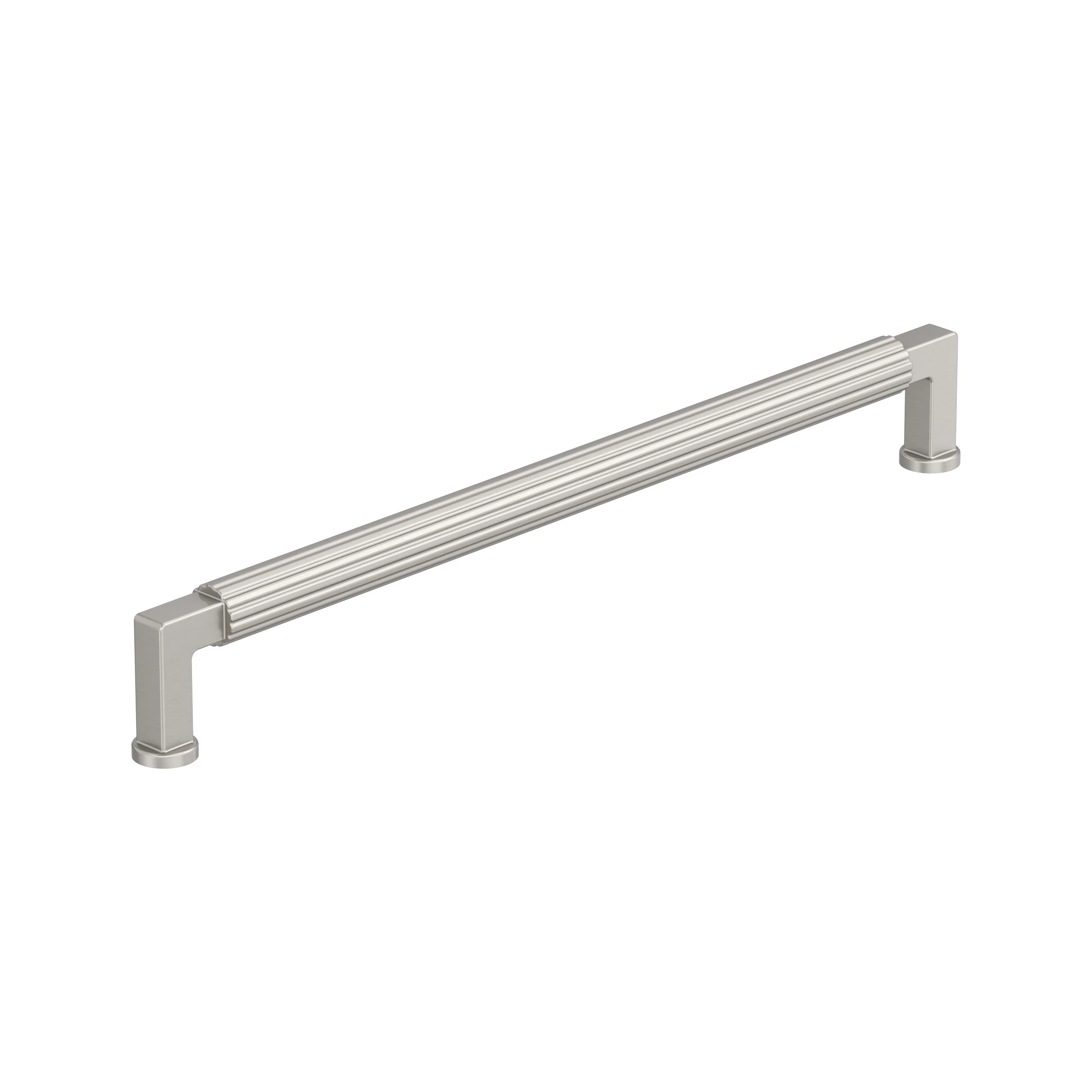 Amerock Ballard Pull 10-1/16" Center To Center, Satin Nickel