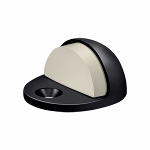 Deltana Dome Stop Profile Black Low Profile