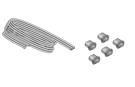 Servo-Drive Universal Cable Set, 26 Feet, And 5 Cable End Protectors, Multiples of 10