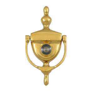 Deltana Door Knocker-Viewer, PVD, 3-3/4"