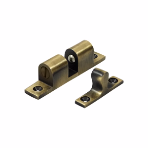Deltana Ball Tension Catch, Antique Brass, 2-1/4″