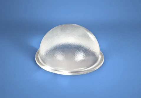 Round Self-Adhesive Rubber Bumper Stops .700" Diameter x .380" Height, Clear