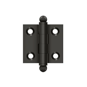 Deltana 1.5″ x 1.5″ Hinge With Ball Tips, Oil Rubbed Bronze