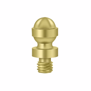 Deltana Acorn Tip Polished Brass 1/2″ Height