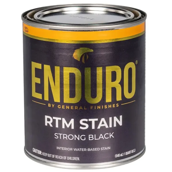 Enduro RTM Stain System, Strong Black, Quart