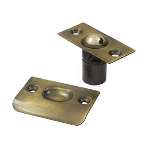 Deltana Ball Catch Packed Size 2-1/8″ x 1″ 2-1/8″ x 1-3/8″ Strike Antique Brass Square Corners Style