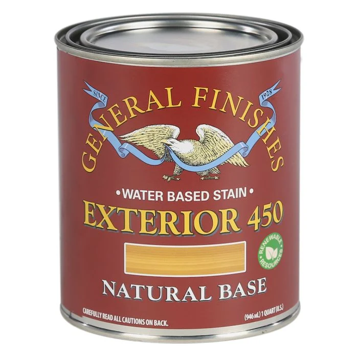 General Finishes Exterior 450 Stains, Natural, Quart