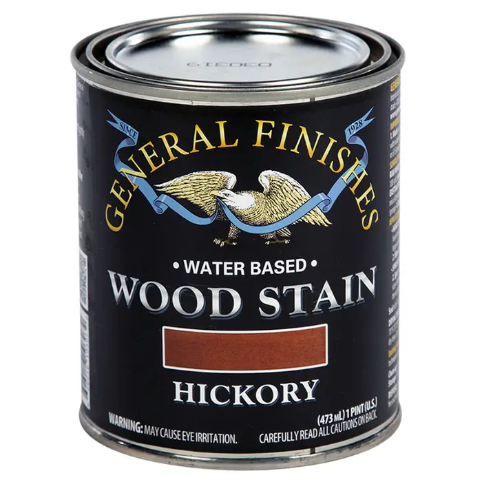 General Finishes Water Based Wood Stains, Hickory, Quart