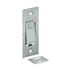 Deltana Pocket Door Bolts Jamb Bolt, Brushed Chrome
