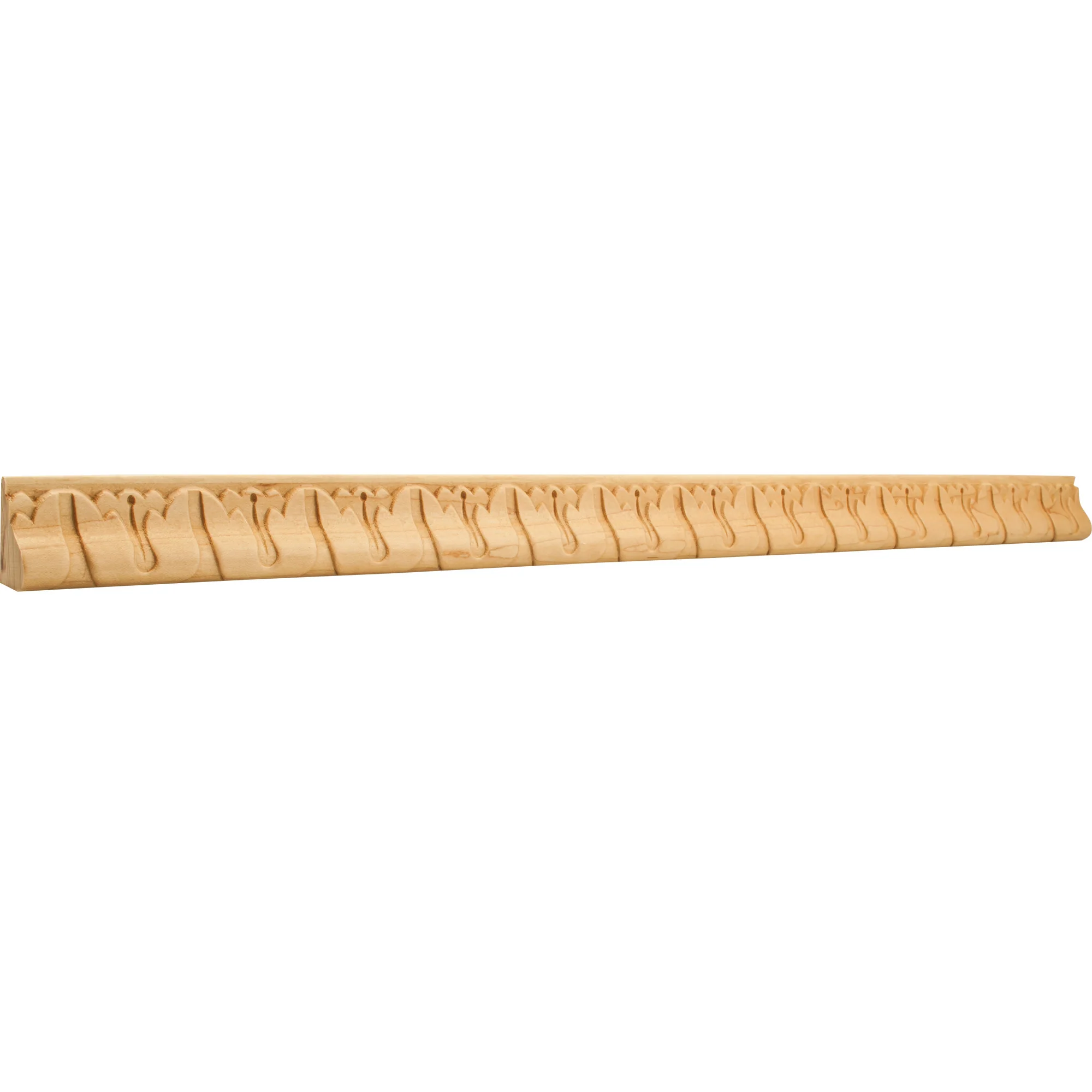 Hardware Resources 1-5/16″ x 3/4″ x 96″ Hand Carved Beauty Moulding Basswood 96″ Length