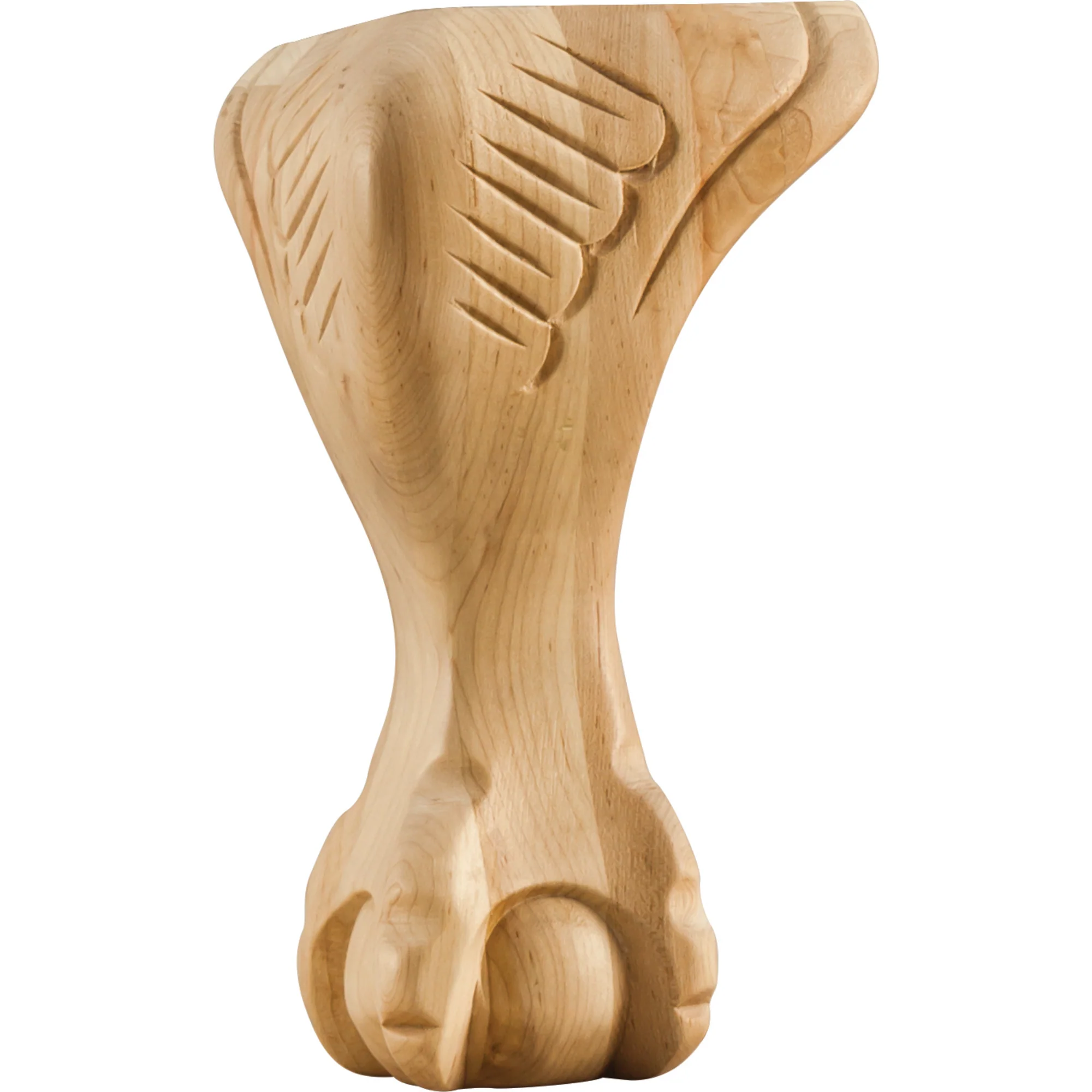 Hardware Resources Ball & Claw Leg Cherry 8" Length