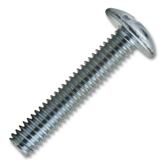 #8 Machine Screw Truss Head #2 Square/Phillips Combo Coarse Thread