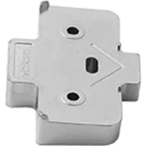 Blum +5 Angled Spacer Wedge For Clip Wing Plate Steel 7 mm Height, Multiples of 50