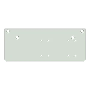 Deltana Drop Plate For Arm Installation, White, Parallel