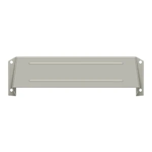 Deltana Letter Box Hood, Satin Nickel