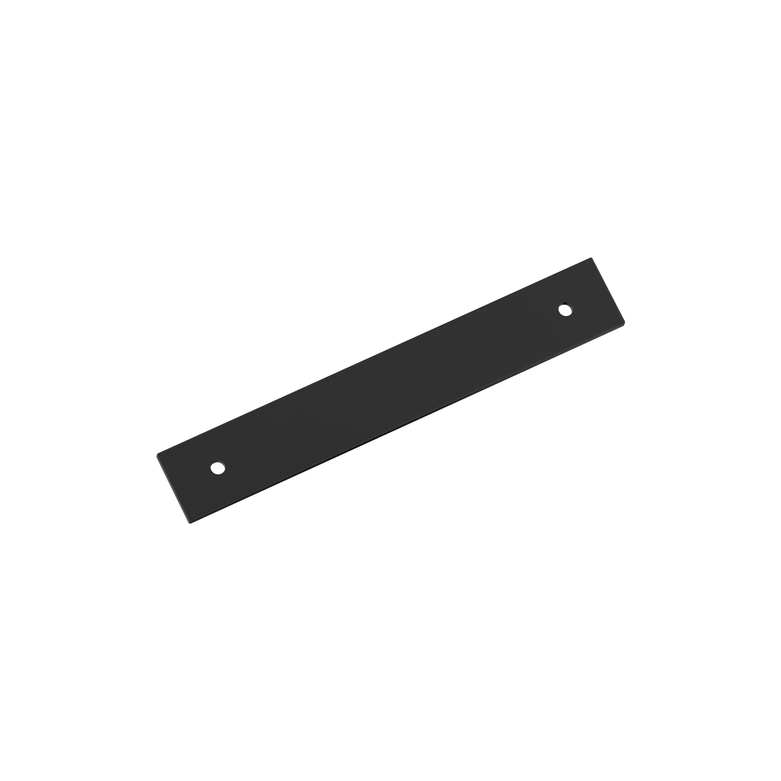 Amerock Ladera Backplate 5-1/16″ Center To Center, Matte Black