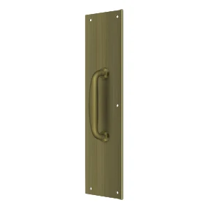 Deltana Push Plate With Handle 3-1/2″ x 15″