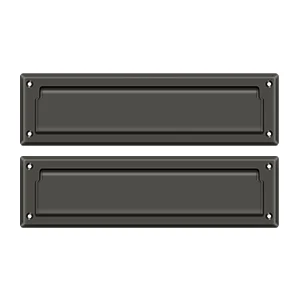 Deltana Mail Slot 13-1/8″ With Interior Flap, Oil Rubbed Bronze