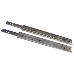Slide 450mm Full Extension Bright Zinc, Multiples of 10