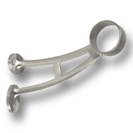 Bar Mount Bracket for 1-1/2″ Tubing Polished Stainless Steel