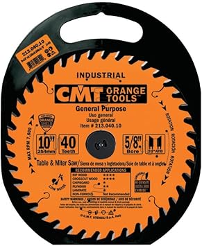 CMT Saw Blade Case 10″ Black