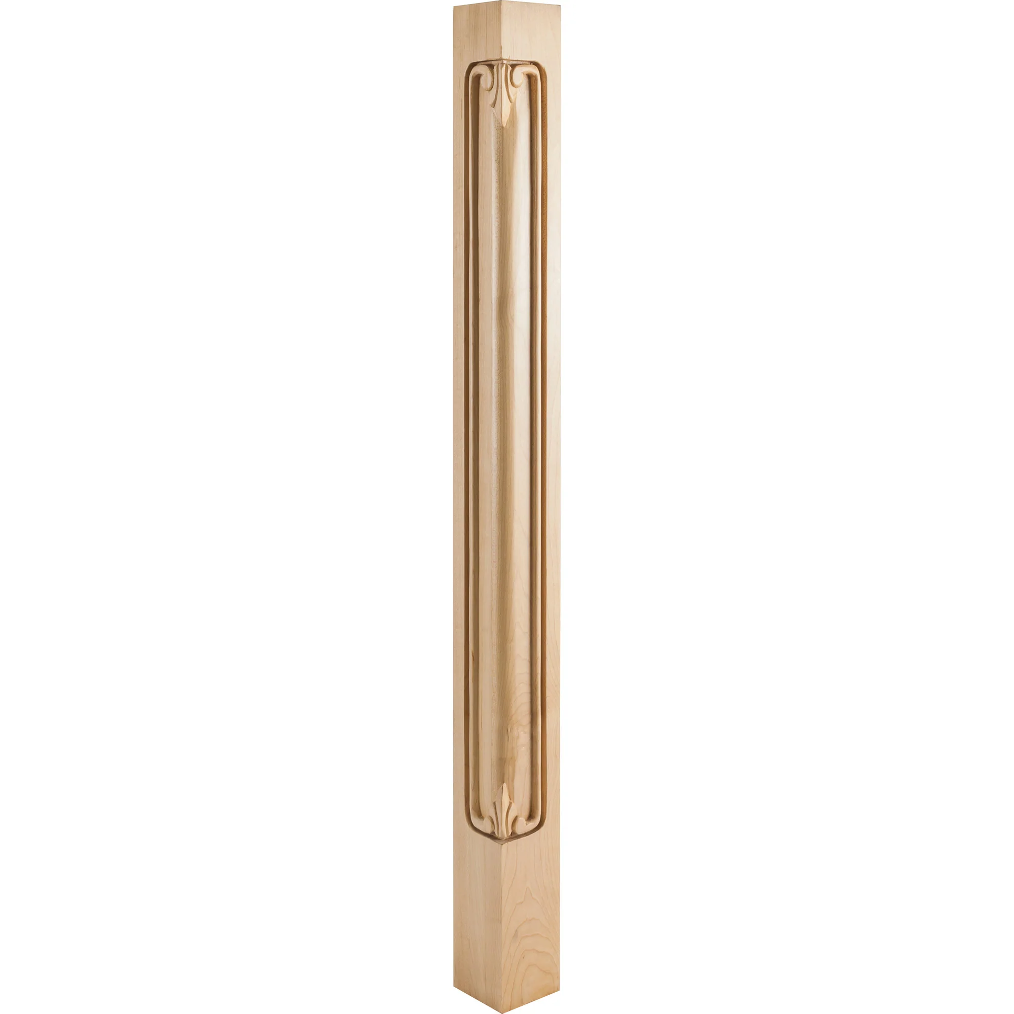 Hardware Resources Acanthus Corner Post Oak 35-1/2″ Length