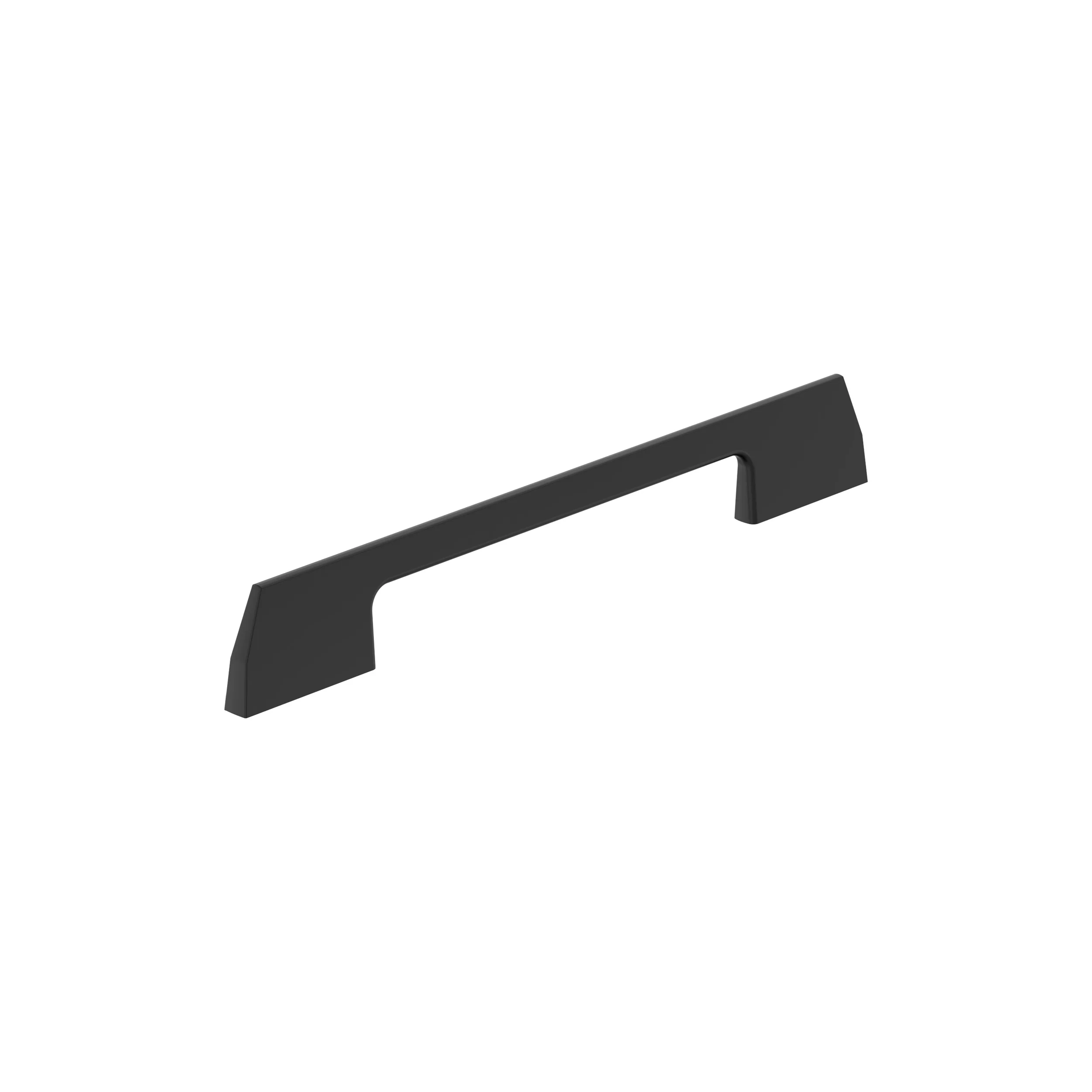 Amerock Angle Pull Matte Black 6-5/16″ Center to Center