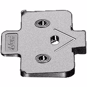 Blum -5 Angled Spacer Wedge For Clip Wing Plate Steel, 1 mm, Multiples of 50