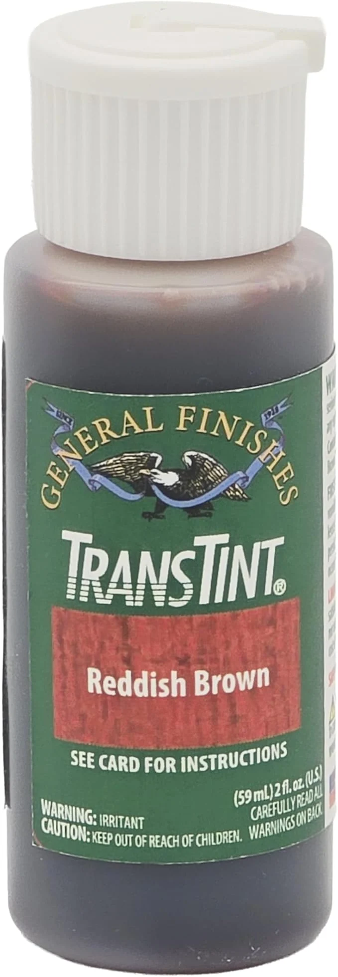 General Finishes Transtint, Reddish Brown, 2oz