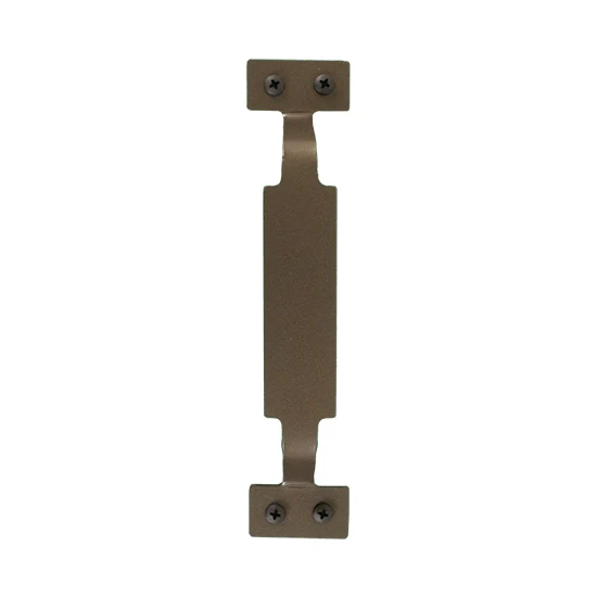 Quiet Glide Rolling Door Handle, Bronze, #4