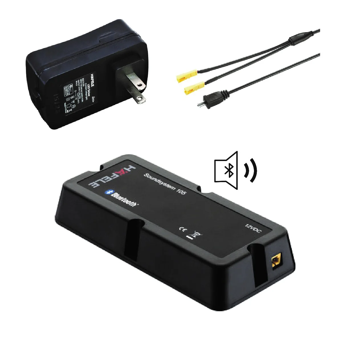Invisidoor Sound Speaker Kit, Black