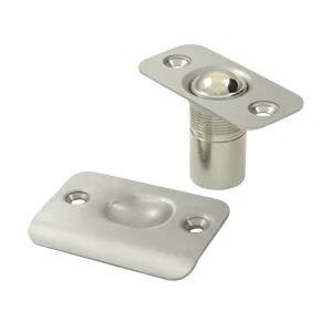 Deltana Ball Catch Packed Size 2-1/8″ x 1″ 2-1/8″ x 1-3/8″ Strike Satin Nickel Round Corners Style